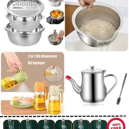 Multiple Kitchen Combo Set Free Wall straf Hanger